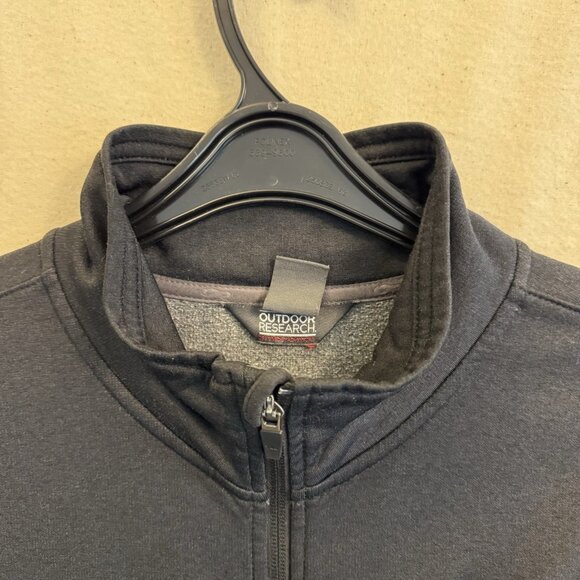 Outdoor Research Surefire Men's XL Black Full Zip Poly Blend - Picture 3 of 8